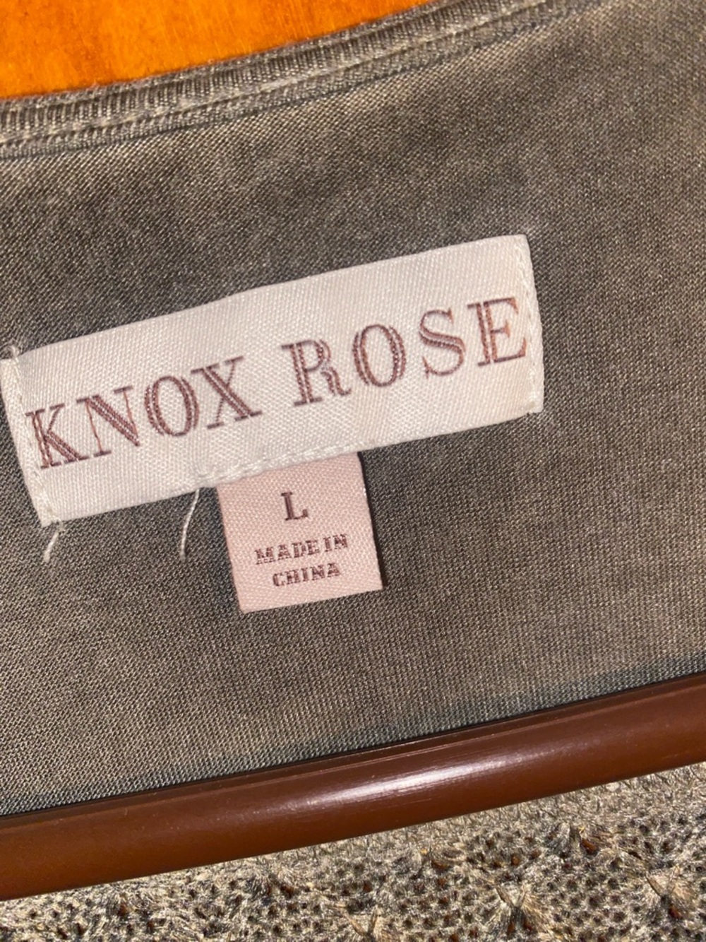 Knox Rose sleeveless tank top. SZ L - Picture 3 of 5